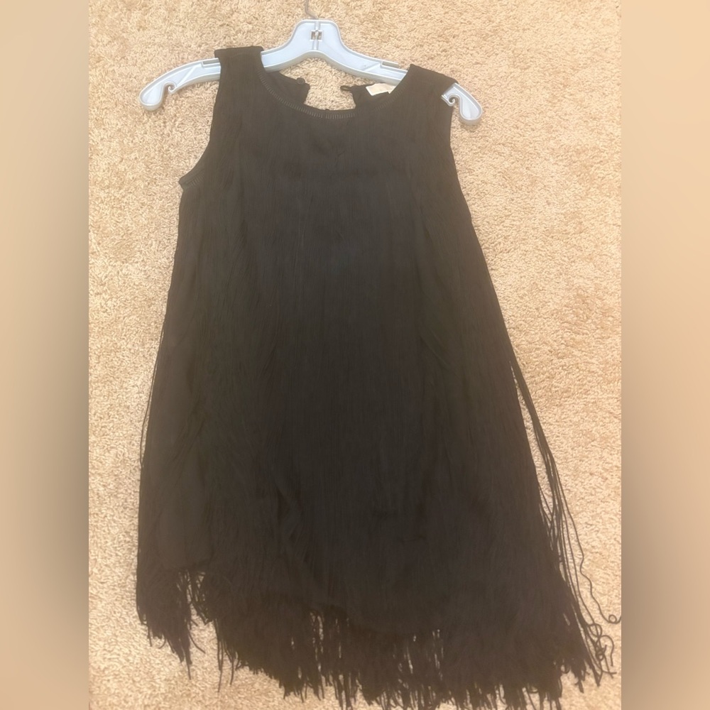 Michael Kors fringe trimmed sleeveless top size XS.